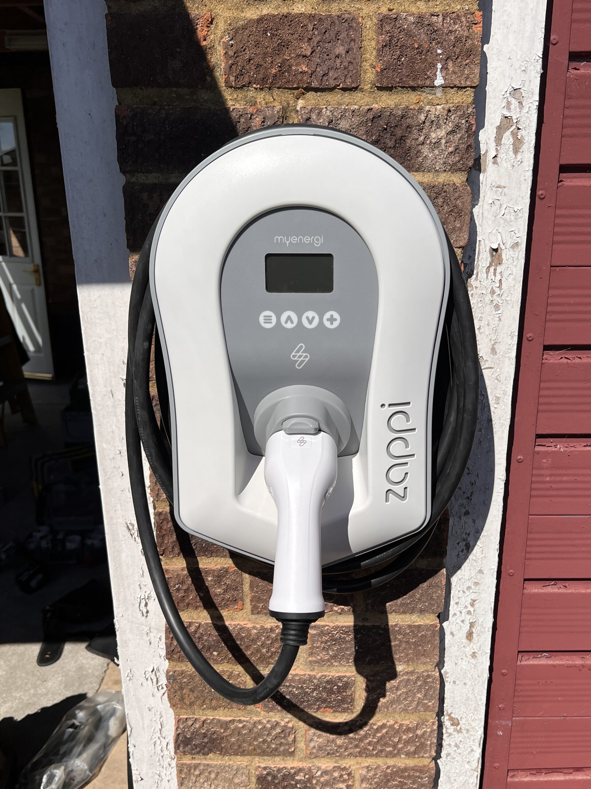 Zappi EV charger installed by Power On Electrical in High Wycombe